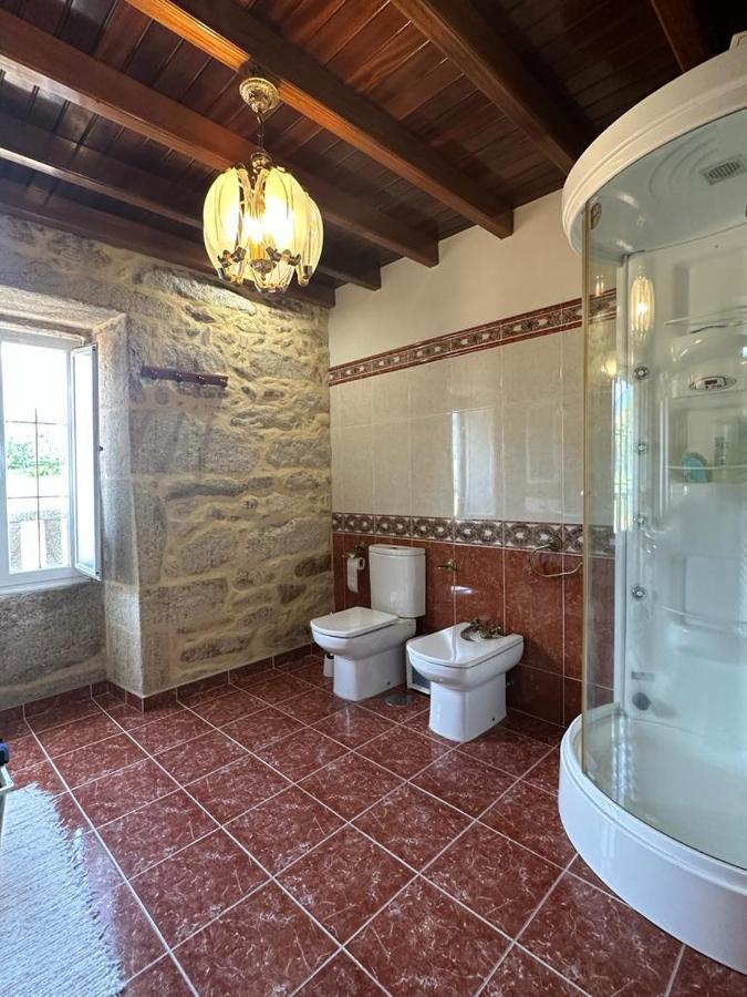 Villa Casa De Romaxe Muros Esterno foto
