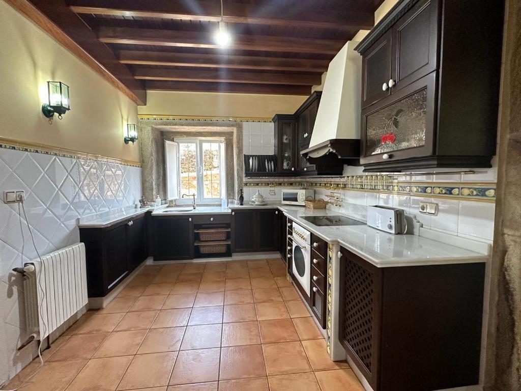 Villa Casa De Romaxe Muros Esterno foto